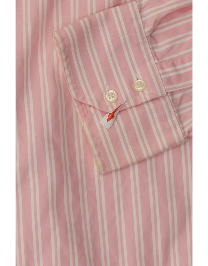 Tommy Hilfiger Chemise homme 2XL Rose à fines rayures