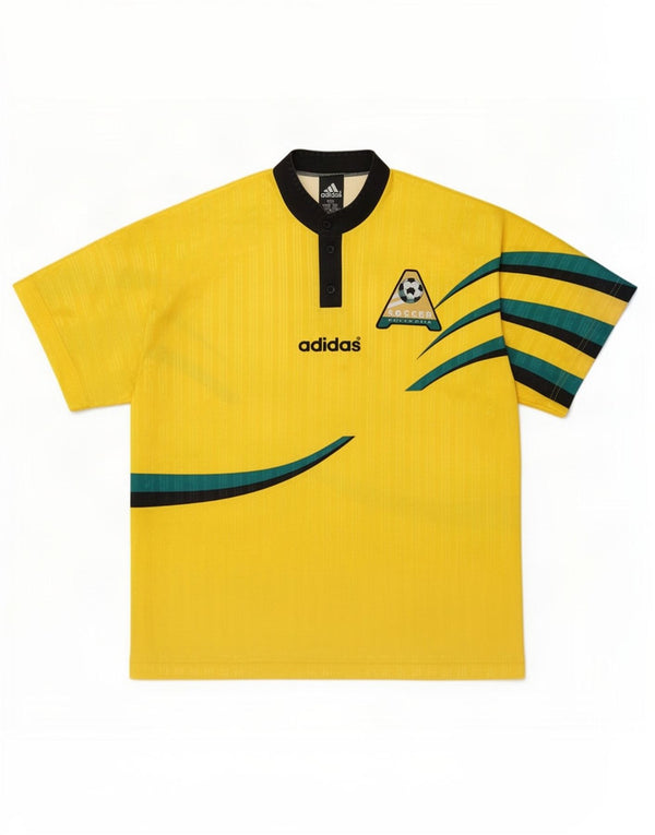 Adidas Homme Australie 1996-1998 Domicile Maillot de Football Petit Jaune