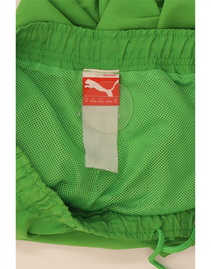 Puma Short de Bain Graphic Homme Vert Moyen