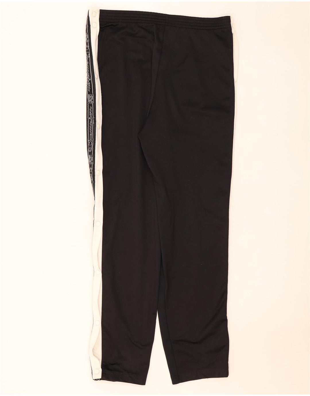 Champion Pantalon de Survêtement Graphique Homme Noir Medium Colourblock