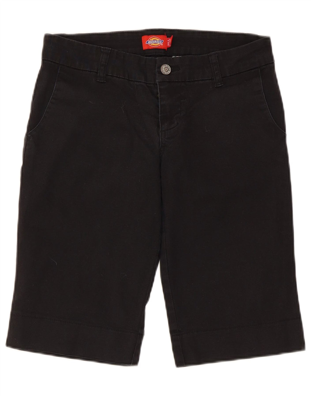 Dickies Short Chino Femme US 3 Small W28 Coton Noir