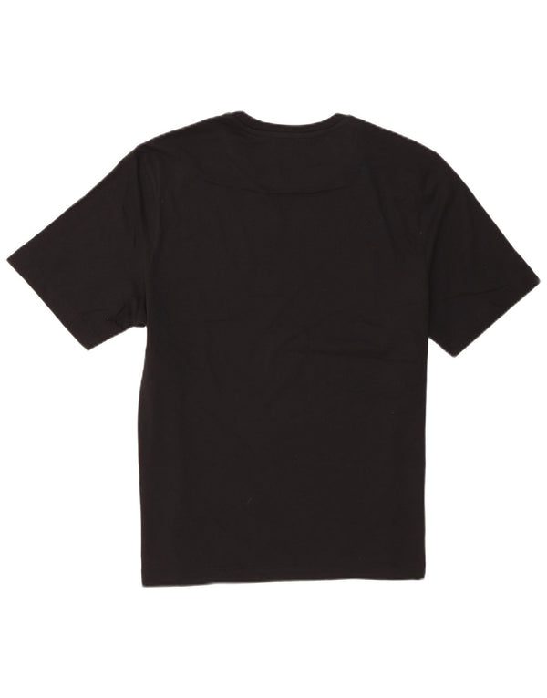 Ted Baker T-shirt coupe régulière pour homme, taille 4, grand, noir, coton