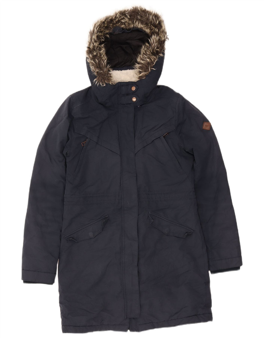 O'NEILL Parka à capuche pour femme UK 10 Small Bleu marine Polyester