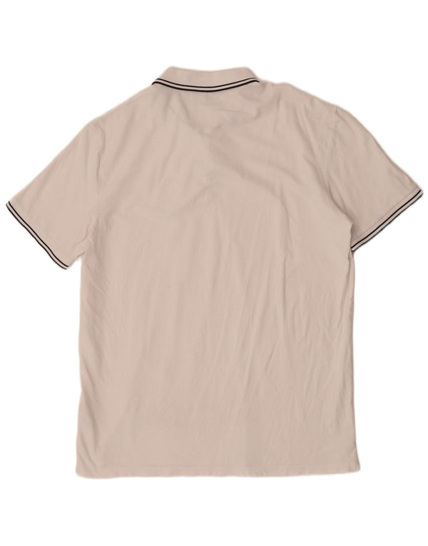 Jack & Jones Polo Homme Core Manches Courtes Coupe Regular 2XL Blanc Coton