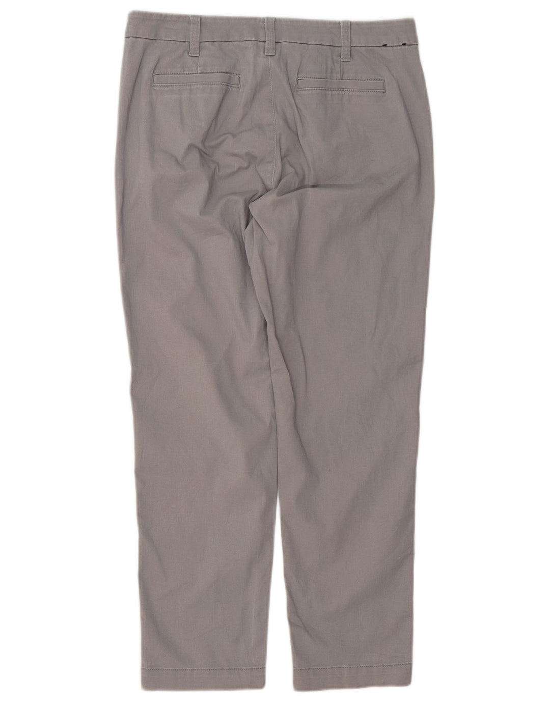 J. CREW Pantalon chino slim Girlfriend pour femme US 8 Medium W32 L27 Gris