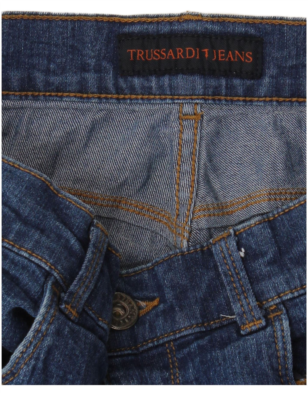 TRUSSARDI Jean Skinny Homme W34 L33 Bleu