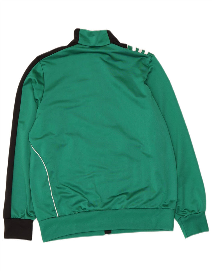 Adidas Veste de Survêtement Garçon 13-14 Ans Vert Colorblock