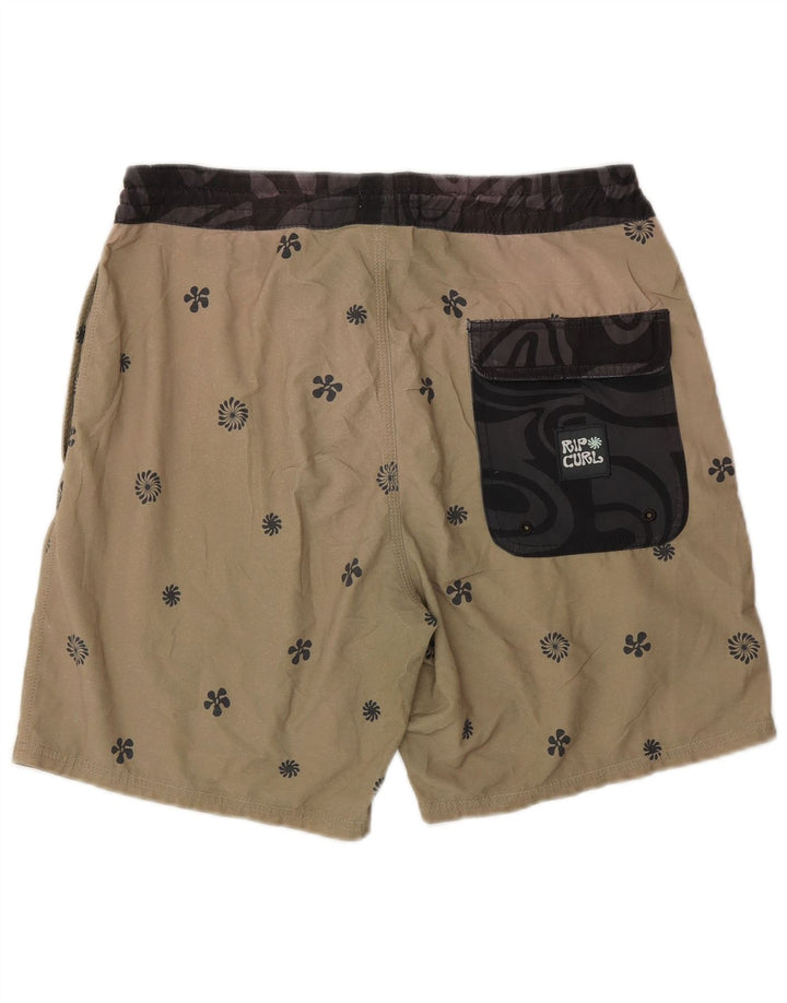 Rip Curl Short de bain homme XS Beige Floral Polyester