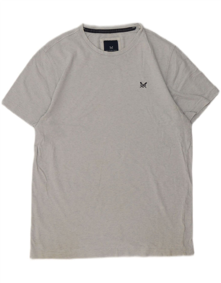 Crew Clothing T-Shirt Homme Gris Moyen Coton