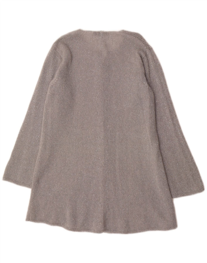 Oris Cardigan long pour femme IT 44 Mohair argenté moyen