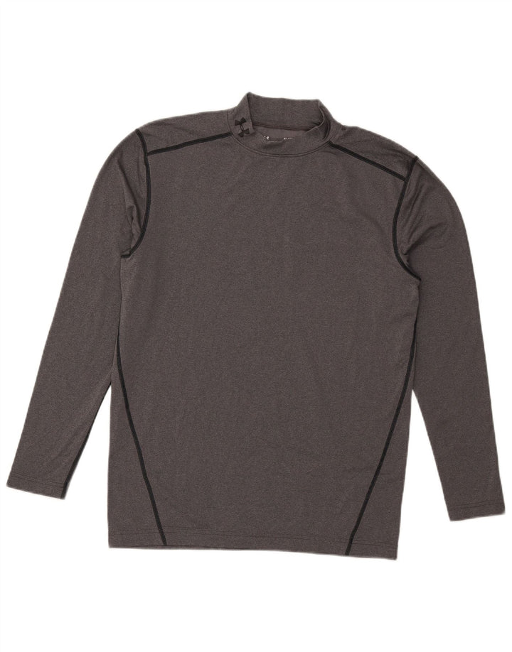Under Armour Cold Gear Graphic Top Manches Longues XL Homme Gris