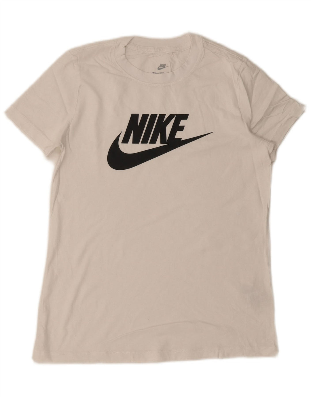 NIKE T-shirt graphique pour hommes, petit, en coton blanc