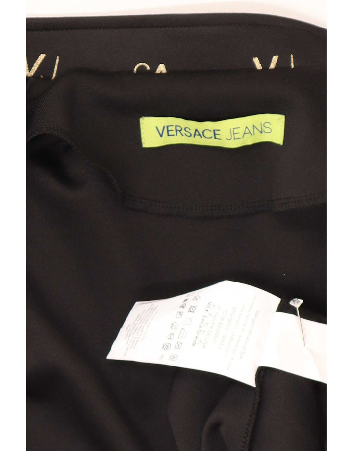 Versace Hommes Graphique Survêtement Top Veste XL Noir Polyester Sports