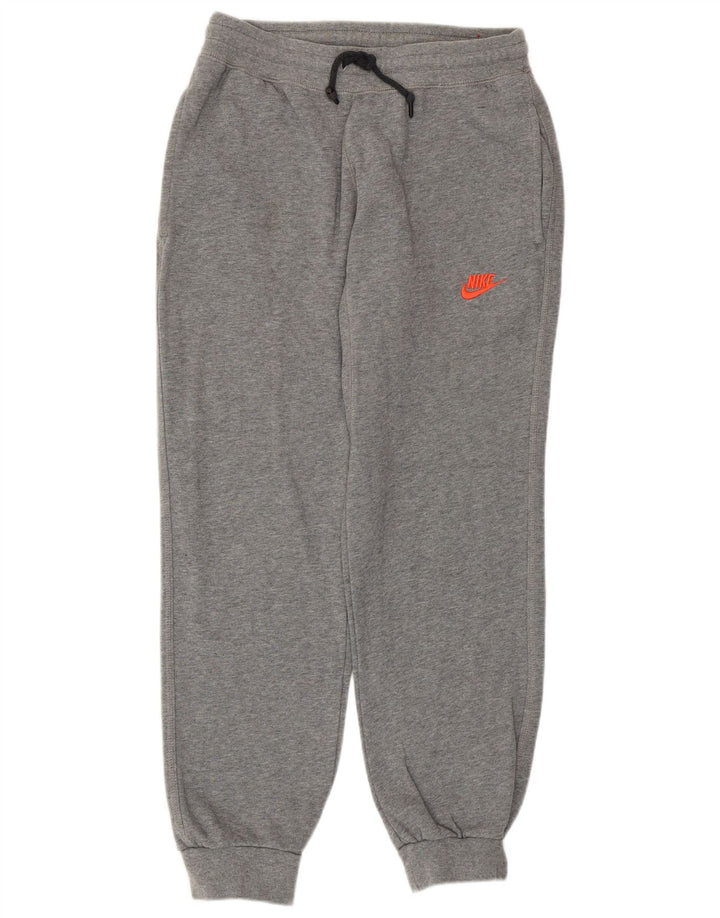 Nike Pantalon de survêtement pour homme en coton gris Taille S
