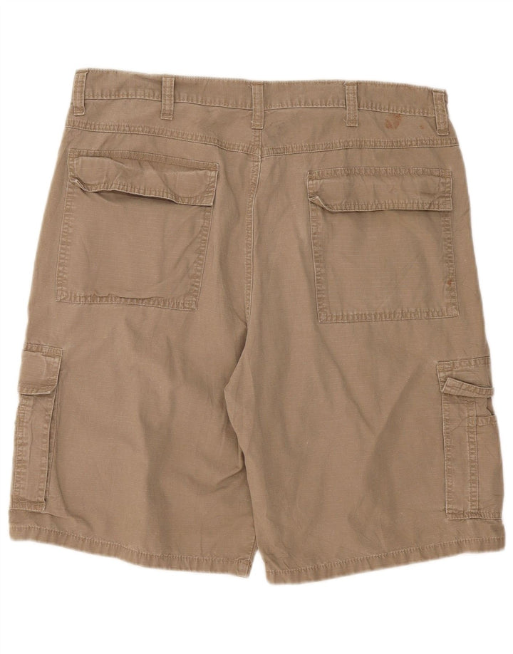 Wrangler Short cargo pour homme W36 en coton kaki Taille L