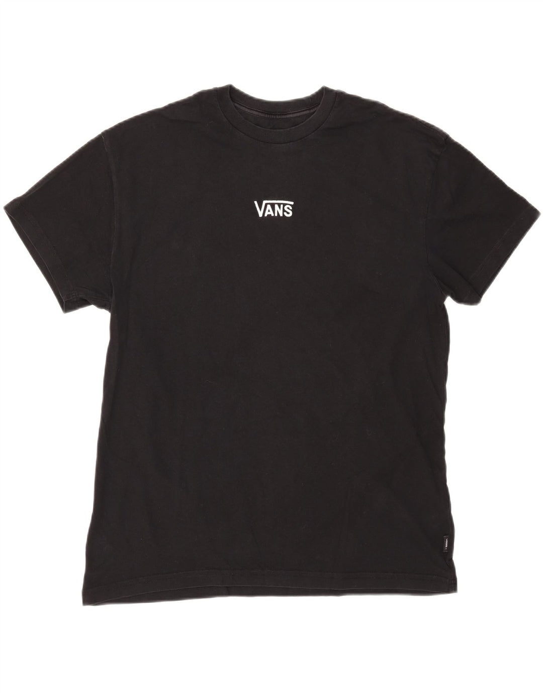VANS T-Shirt Homme Haut Noir Moyen Coton