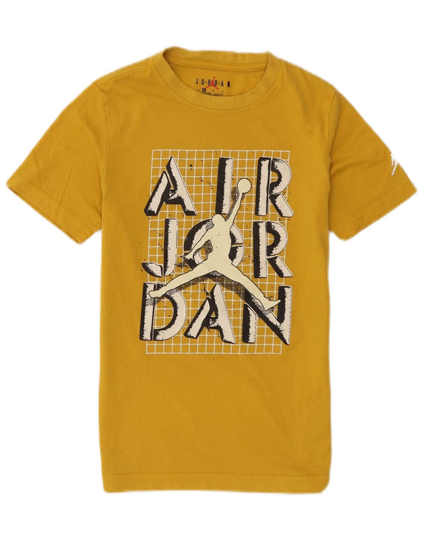 Jordan T-shirt graphique pour garçon 10-11 ans Jaune moyen Coton