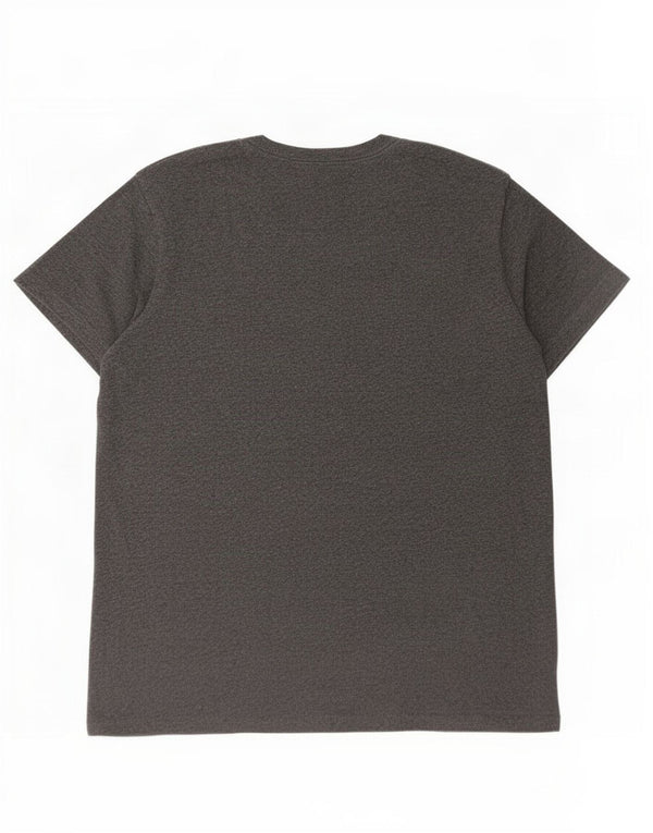 Adidas T-shirt graphique pour femme UK 20/22 XL Gris Coton