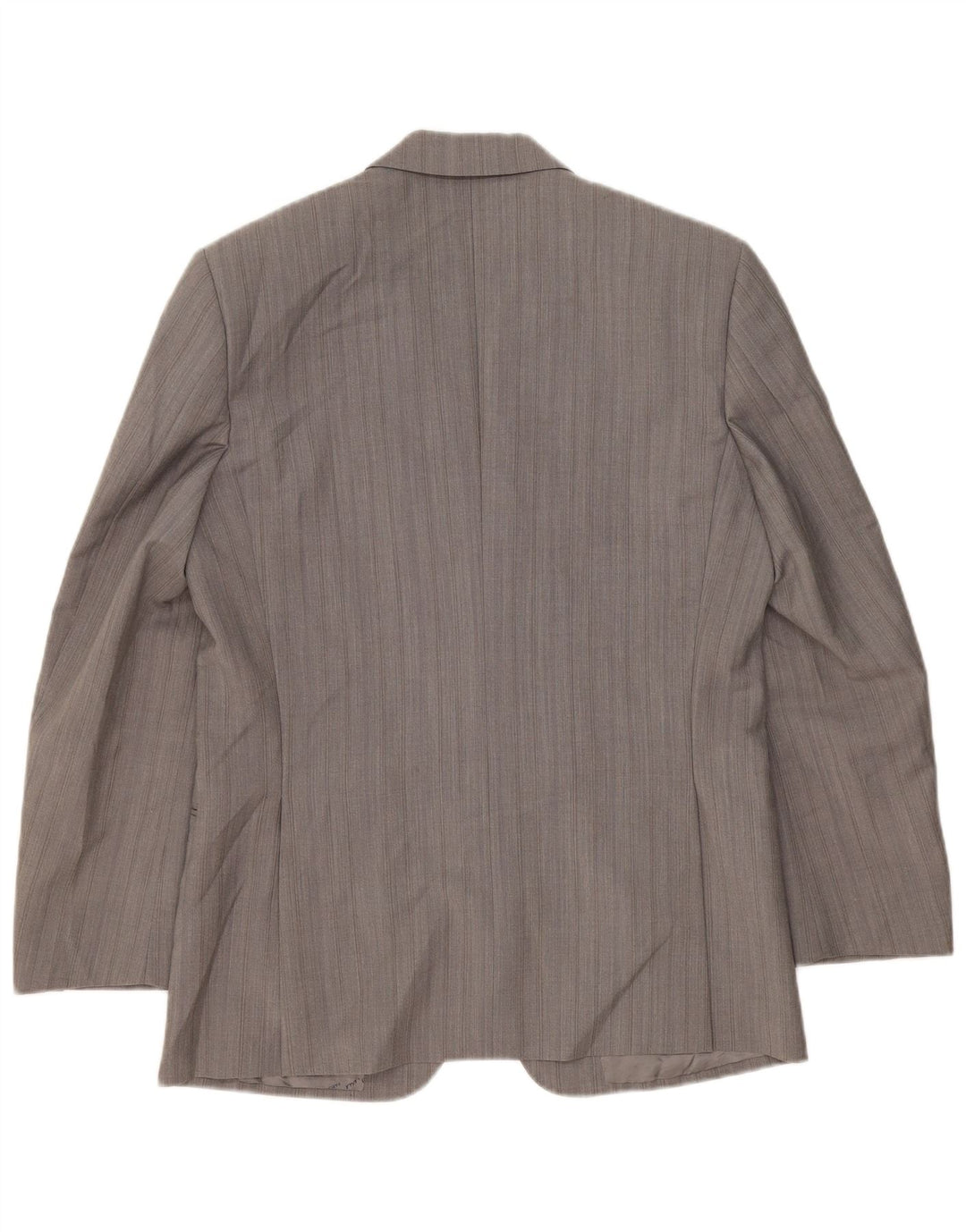 Pierre Cardin Veste Blazer 2 Boutons Homme UK 38 Gris Moyen Rayé