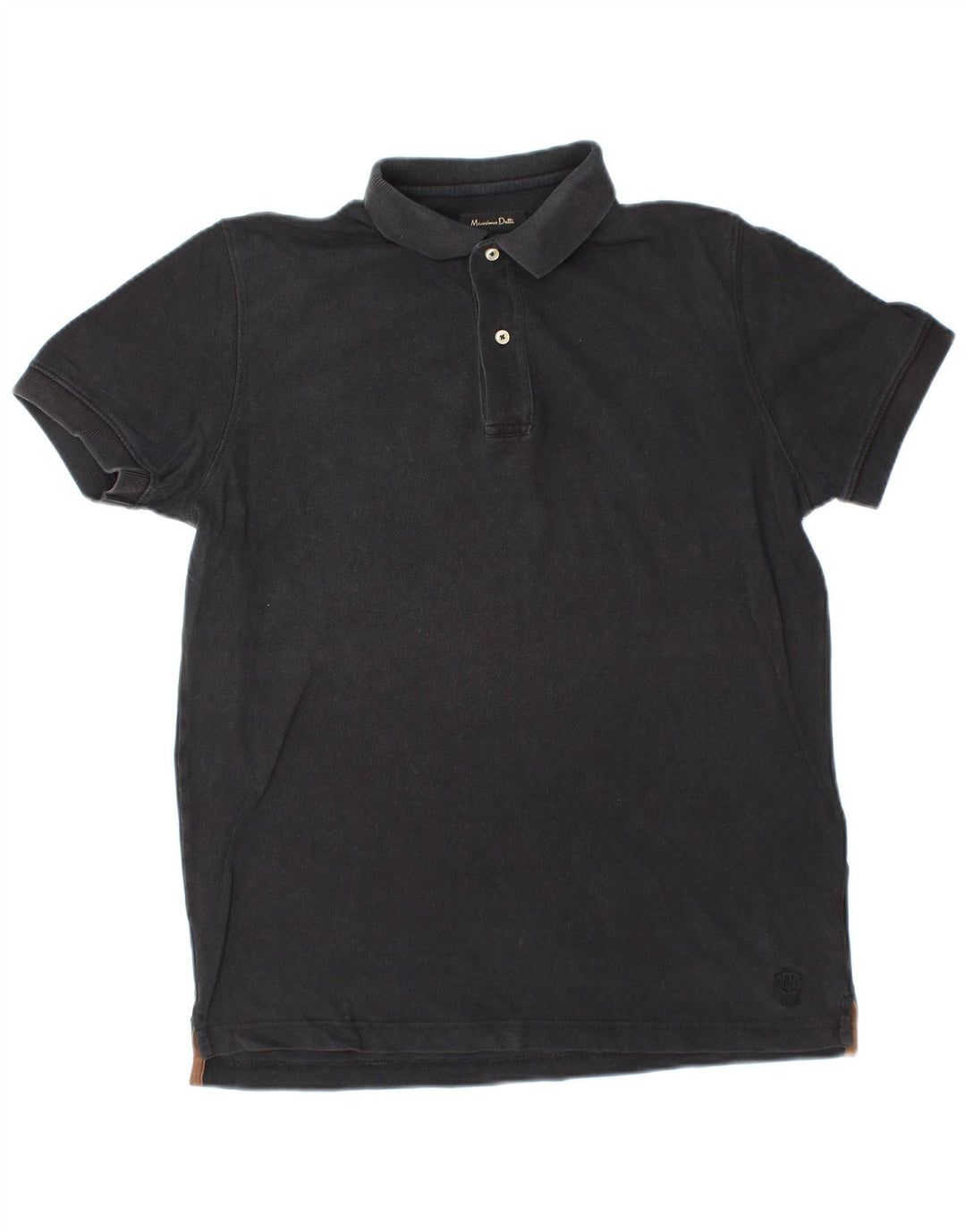 MASSIMO DUTTI Polo Homme Petit Noir