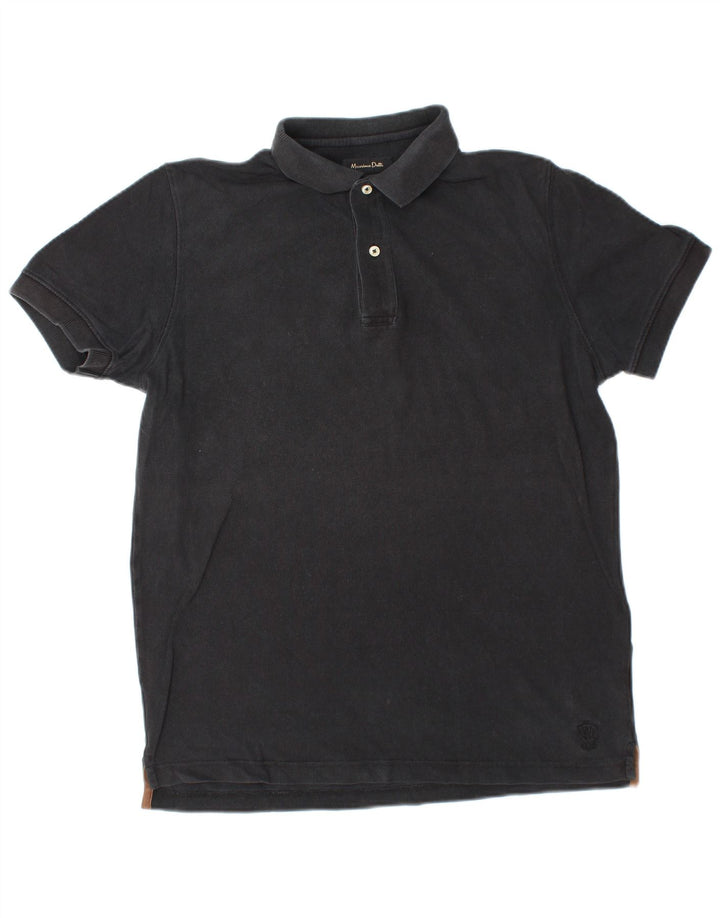 MASSIMO DUTTI Polo Homme Petit Noir