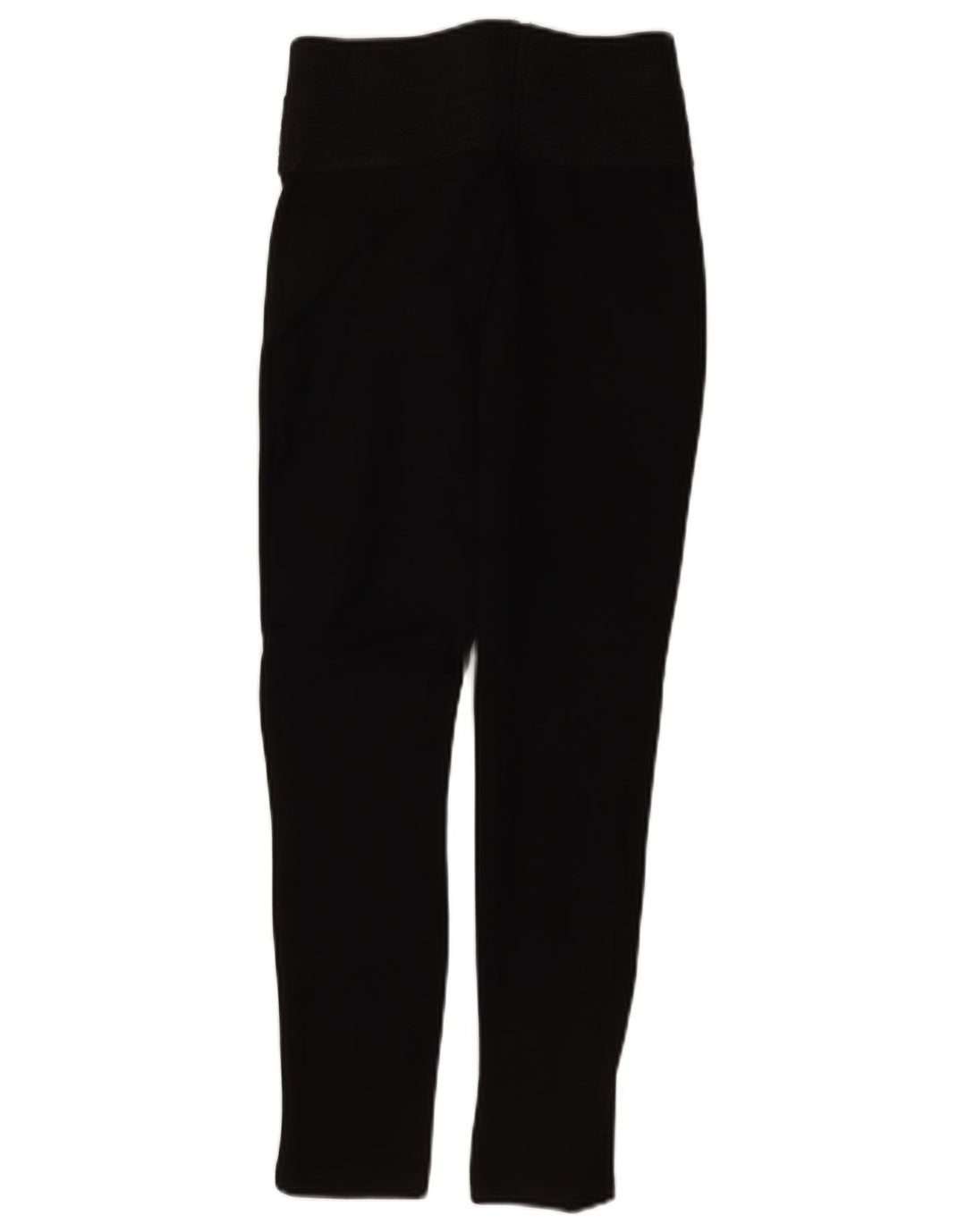 Zara Womens Crop Leggings UK 12 Medium Noir Polyester