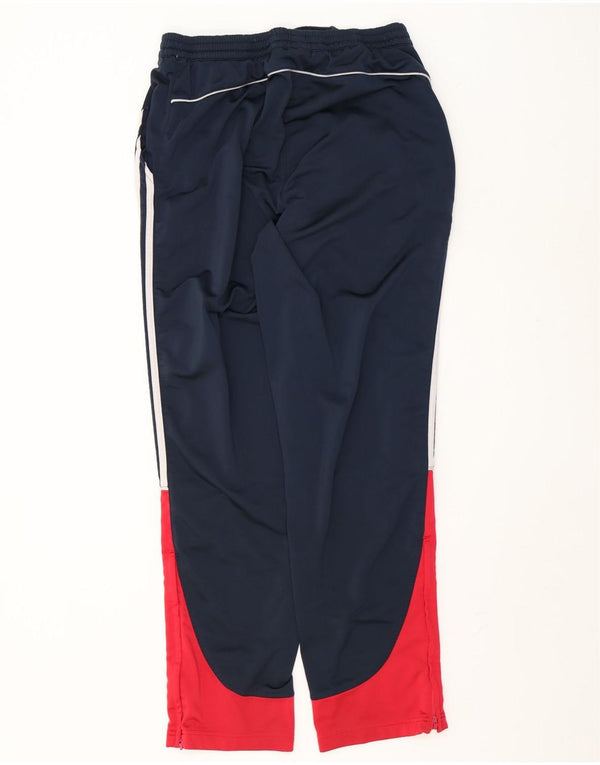 Adidas Pantalon de survêtement pour homme UK 44/46 Large Bleu marine Colourblock