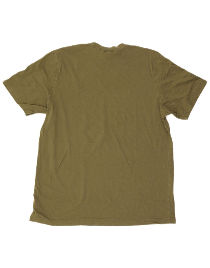Adidas T-Shirt Homme Top Kaki Moyen Coton