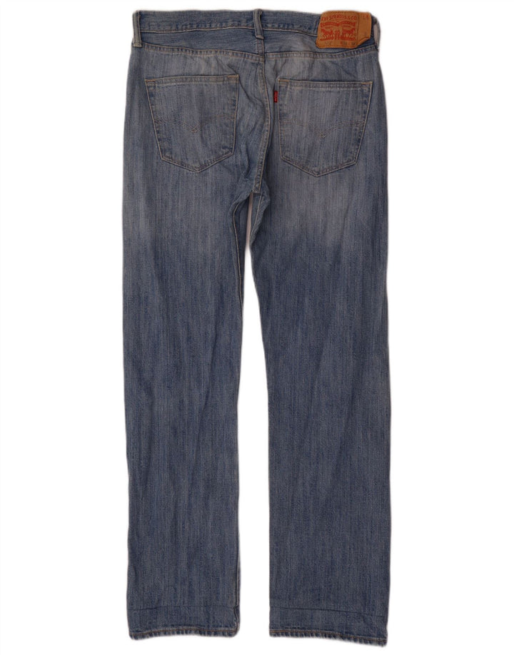 Levi's Jean Droit 501 Homme Bleu W32 L32 Coton