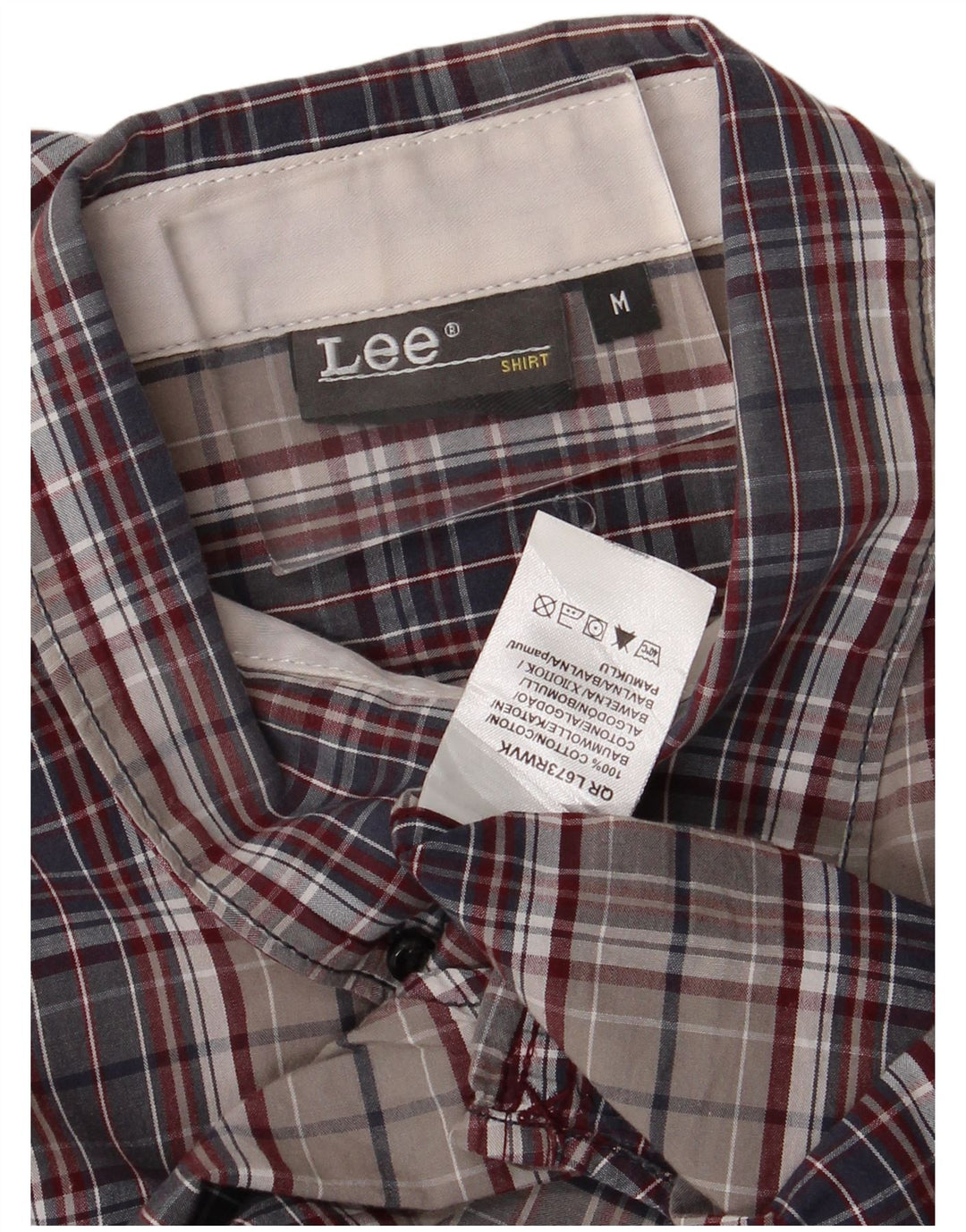 Lee Chemise Homme Medium Multicolore Plaid Coton