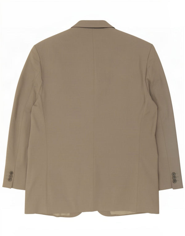 Marks & Spencer Veste blazer à 3 boutons pour homme UK 44 XL Beige Polyester