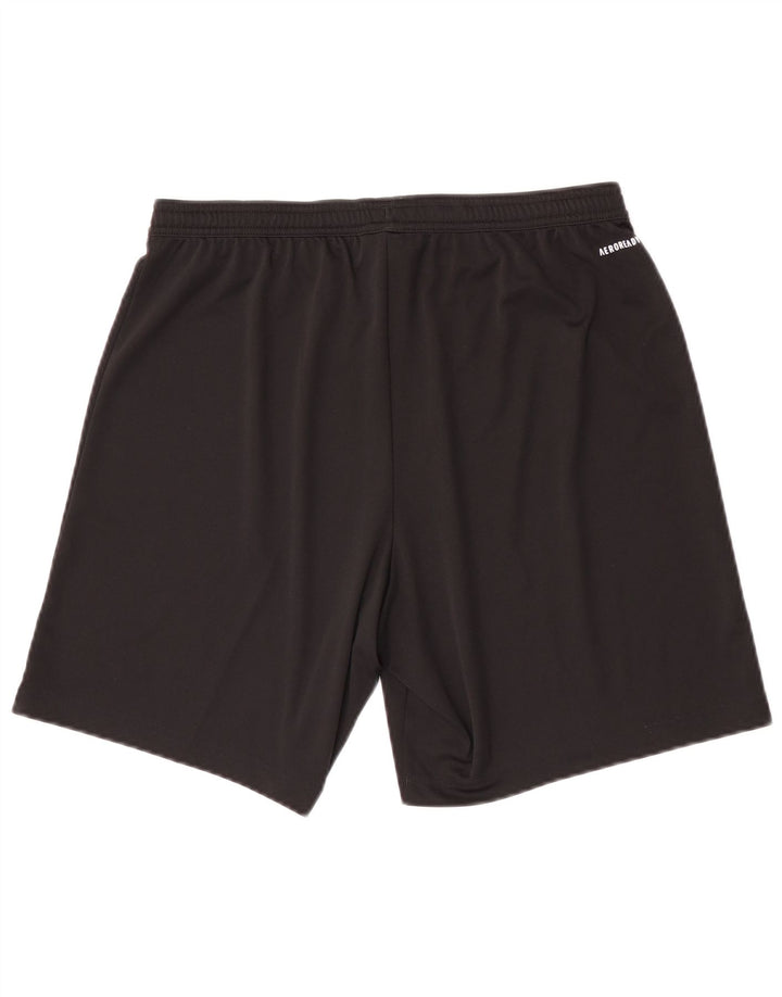 Adidas Short de sport pour homme Large Noir Polyester