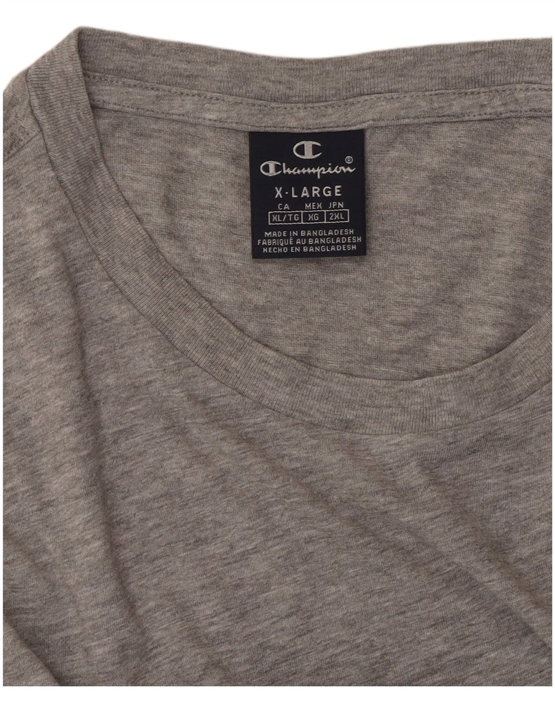 CHAMPION Mens T-Shirt Top XL Grey
