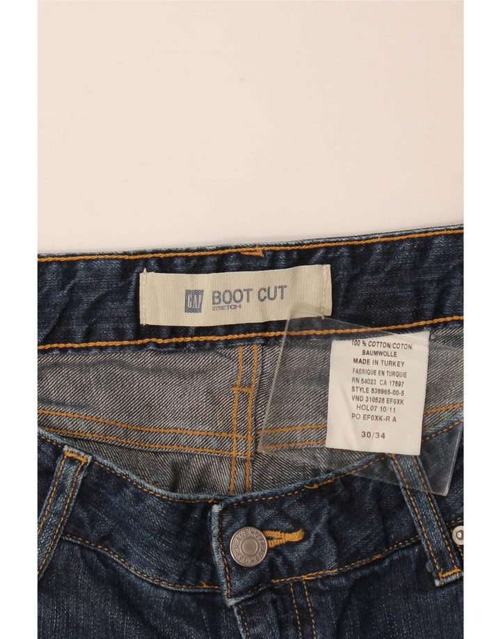 Gap Short En Jean Femme W30 Bleu Moyen Coton