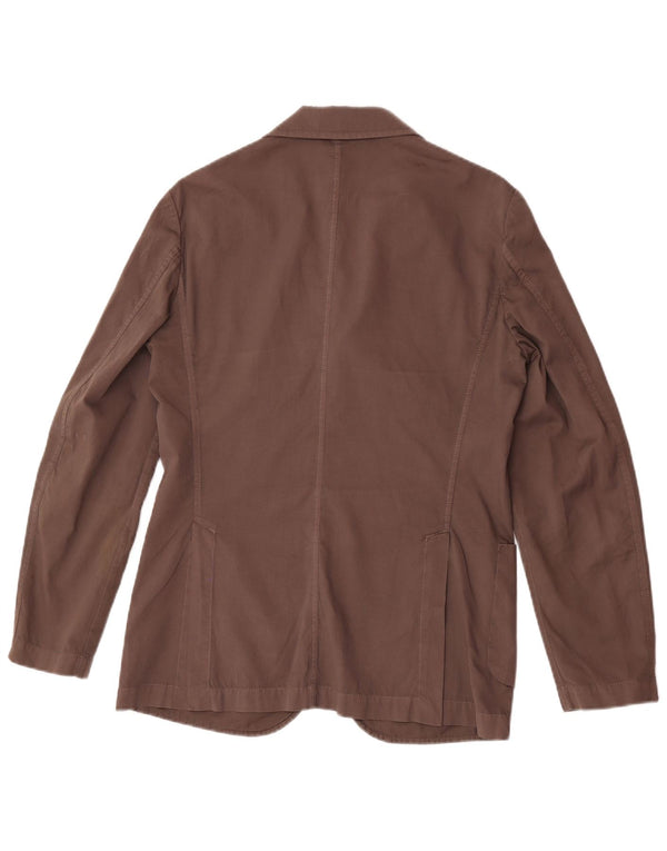 Aspesi Mens 3 Button Blazer Jacket UK 36 Small Brown