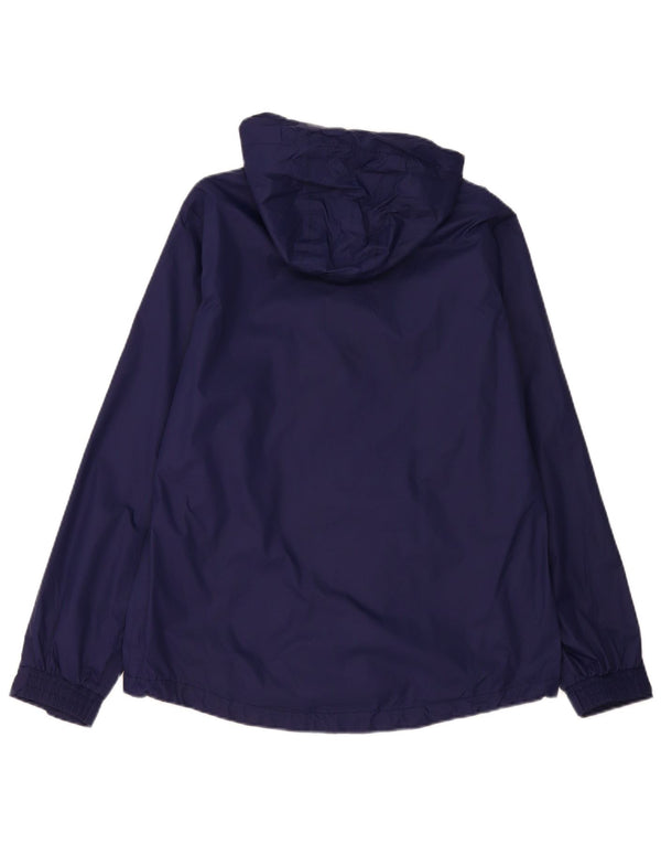 Mountain Warehouse Veste de pluie à capuche pour femme UK 12 Bleu marine moyen