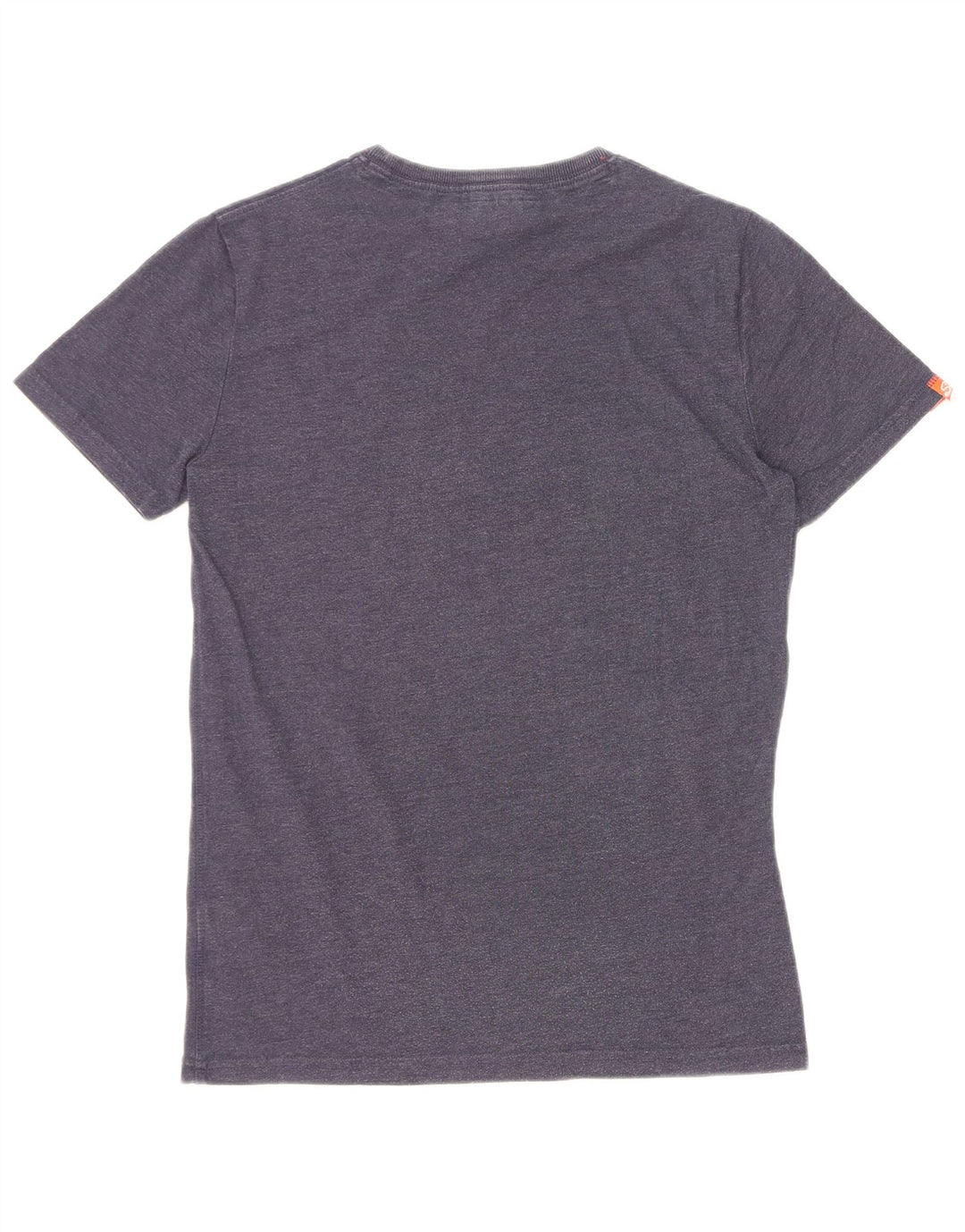 Superdry Homme T-Shirt Graphique Top Petit Bleu Marine Coton