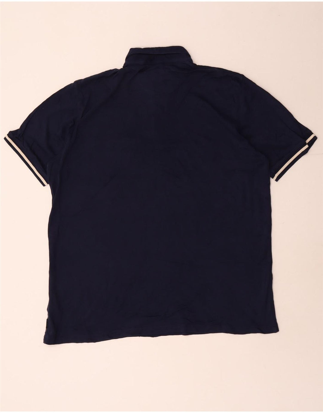 Ted Baker Polo Homme Taille 5 XL Bleu Marine Coton