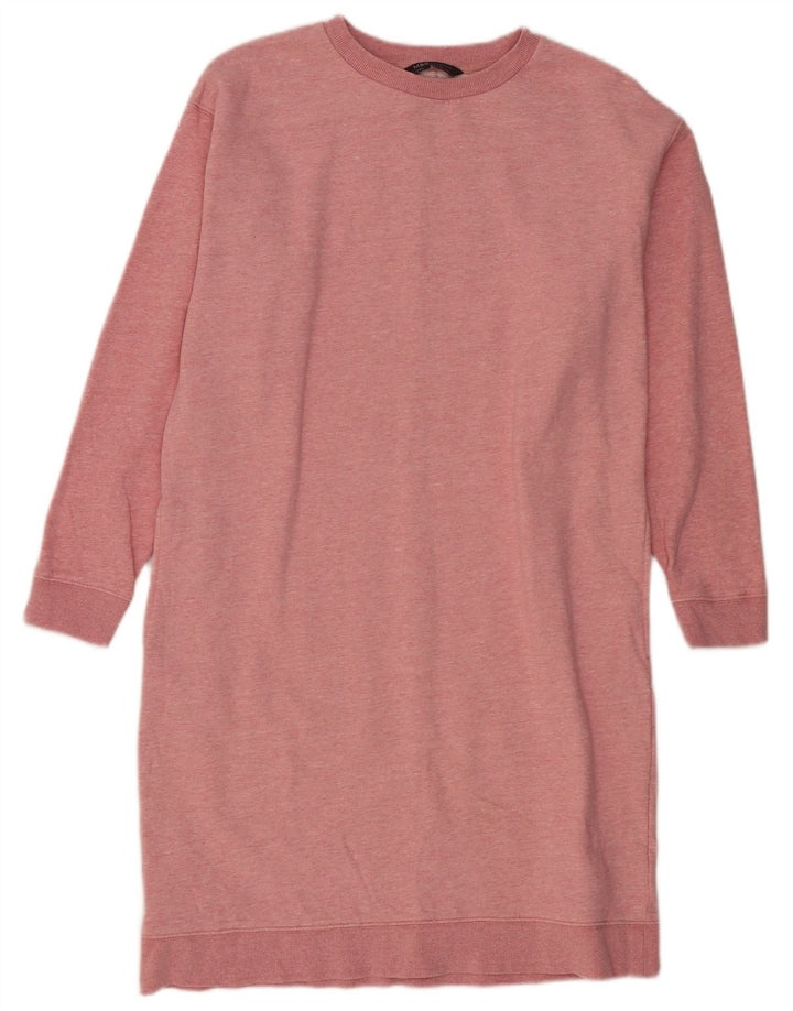 MARKS & SPENCER Robe pull surdimensionnée pour femme UK 10 Petit Rose Moucheté