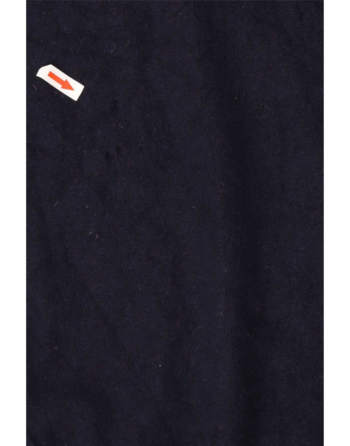 Marks & Spencer Pull col V pour homme en cachemire bleu marine Taille L