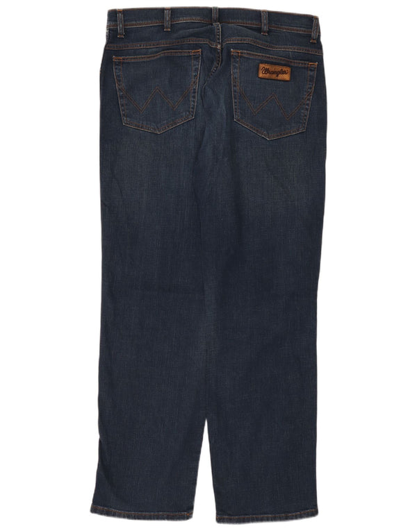 Wrangler Jean Droit Texas Homme W36 L32 Bleu Coton