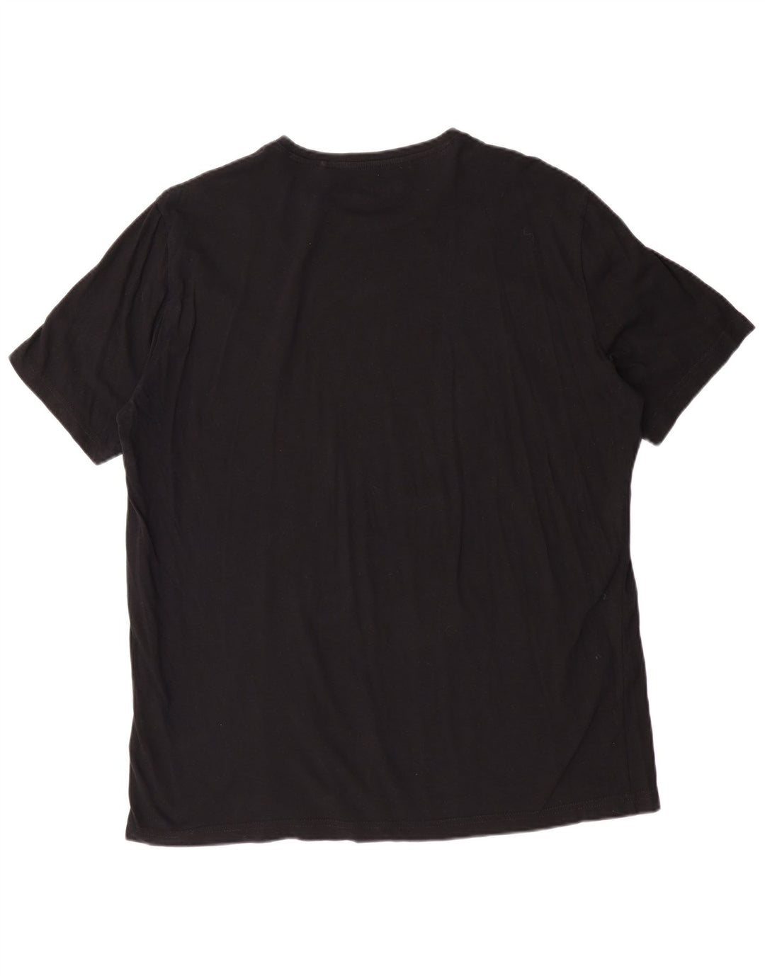 MUSTANG T-Shirt Graphique Homme Top XL Noir Coton