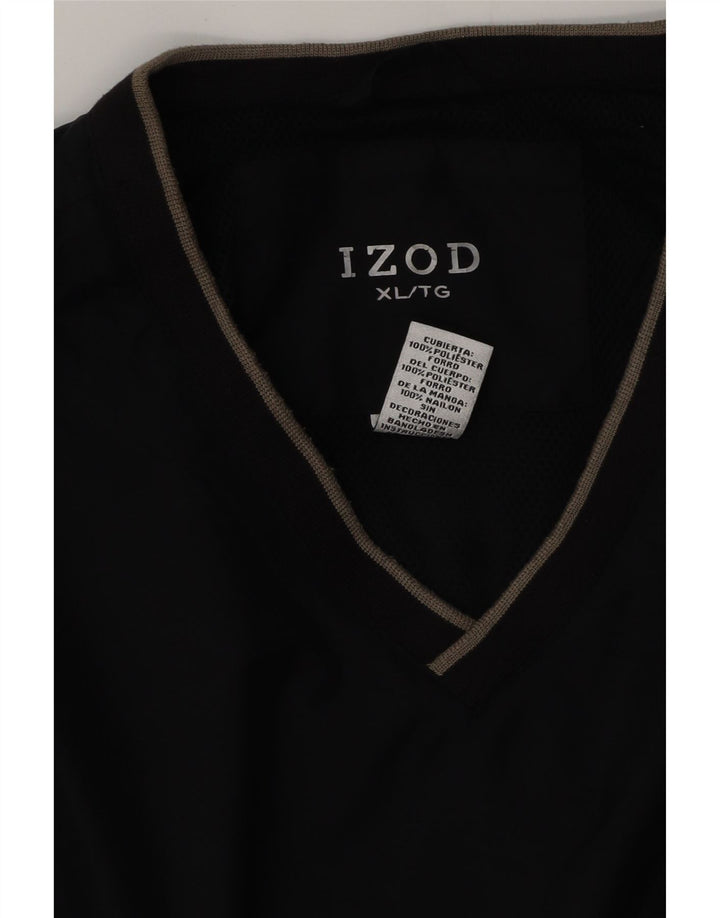 Izod Pull Survêtement Homme Veste XL Bleu Marine Polyester