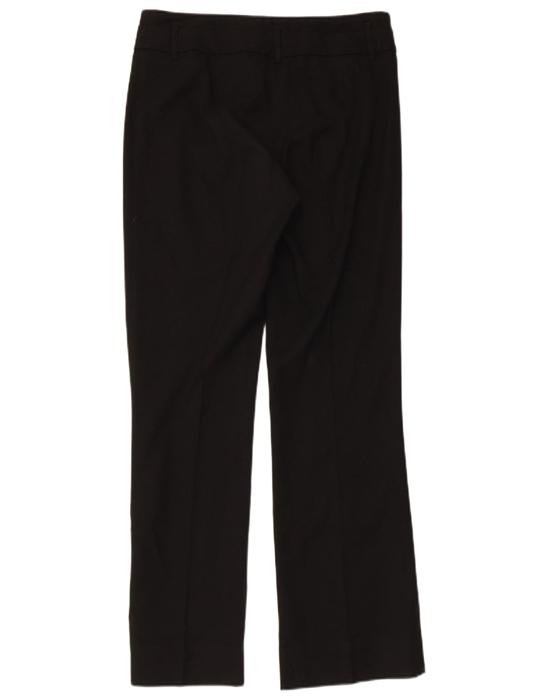TRUSSARDI Pantalon de Costume Bootcut Femme IT 40 Small W32 L29 Noir Polyester
