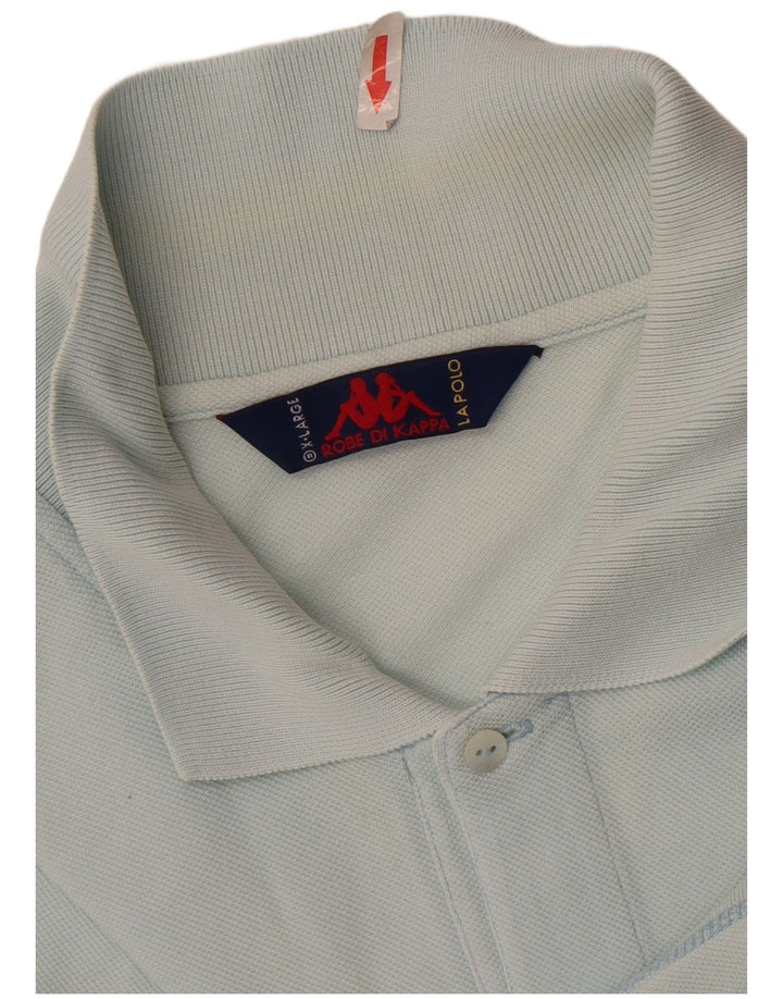 Kappa Polo Homme XL Bleu Coton