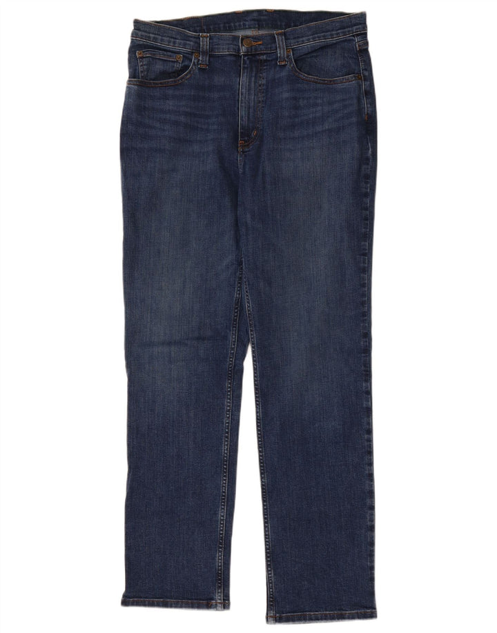 L.L.BEAN Jean droit homme W33 L30 bleu coton