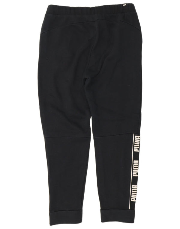 Puma Pantalon de Survêtement Graphique Homme Noir Coton