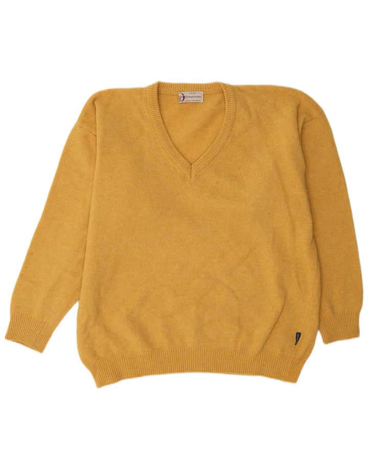 Sergio Tacchini Pull Col V Homme XL Jaune