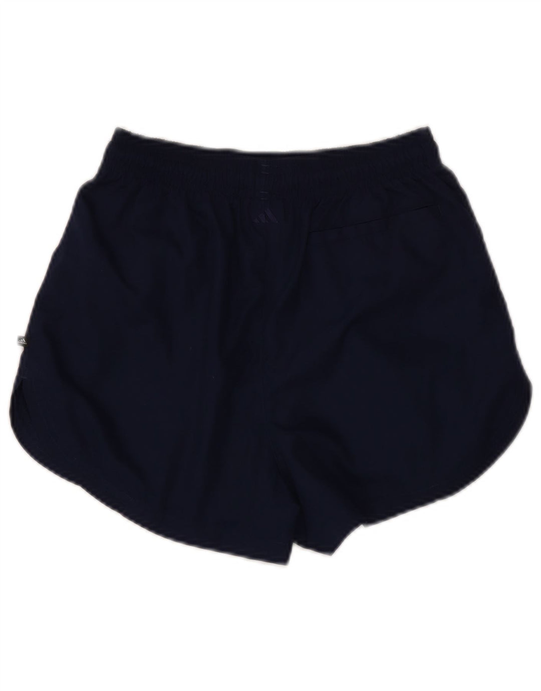 Adidas Short de sport pour femme UK 12 Bleu marine moyen Polyester