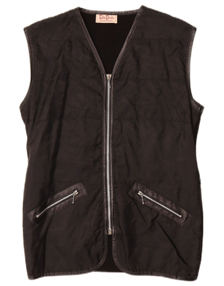 Betty Barclay Gilet Weekend Homme Petit Laine Noir